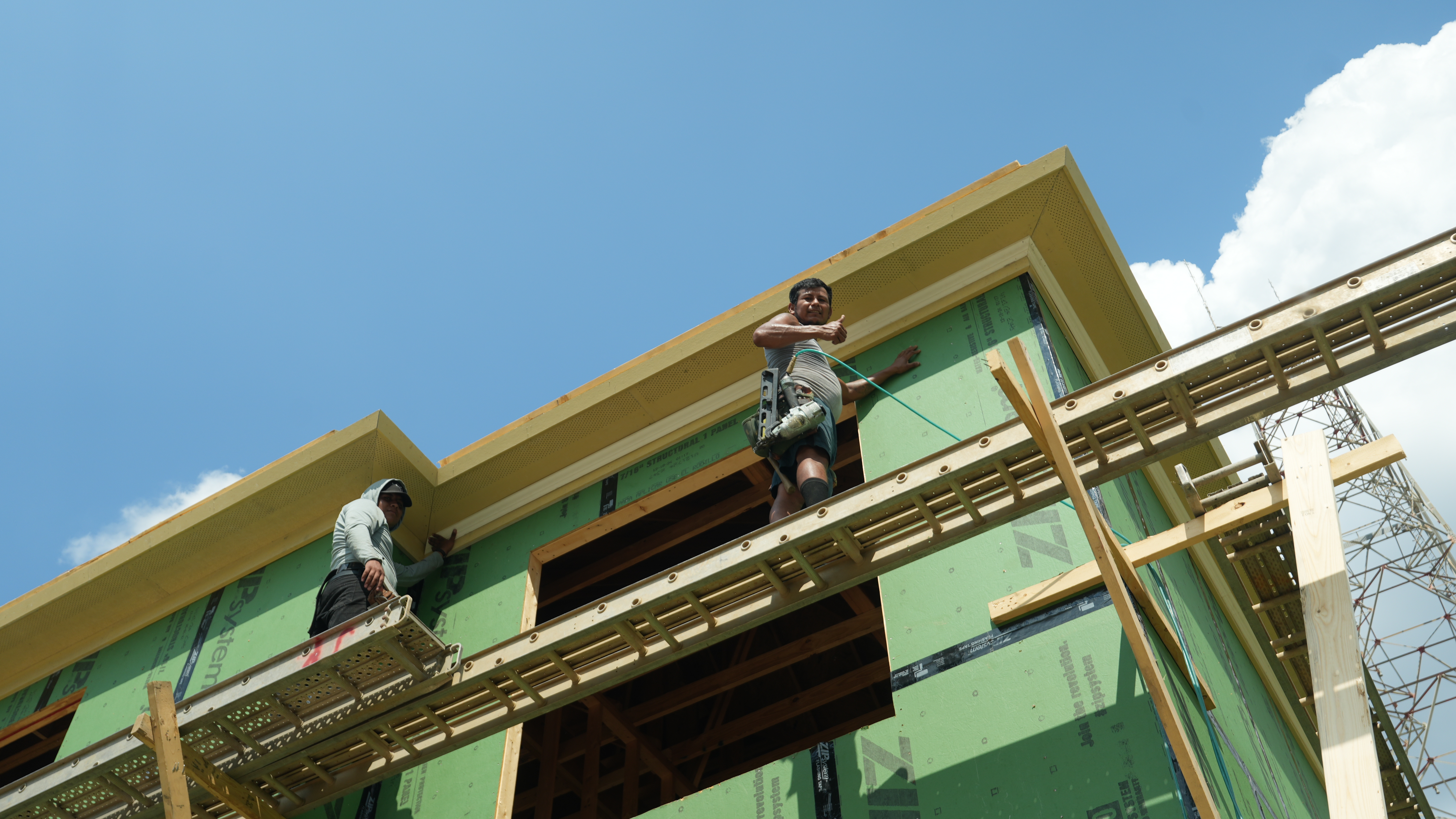 Burns Construction Custom Home under construction in Baton Rouge Louisiana
